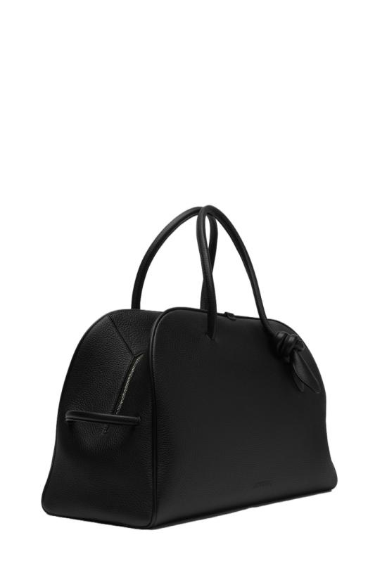 26SS 자크뮈스 투리스모 소프트 볼링백 BAU00427AC03A03990 Black - JACQUEMUS