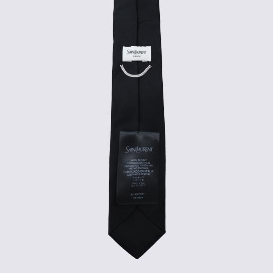 26FW 생로랑 넥타이 821638 3Y0111000 BLACK - SAINT LAURENT