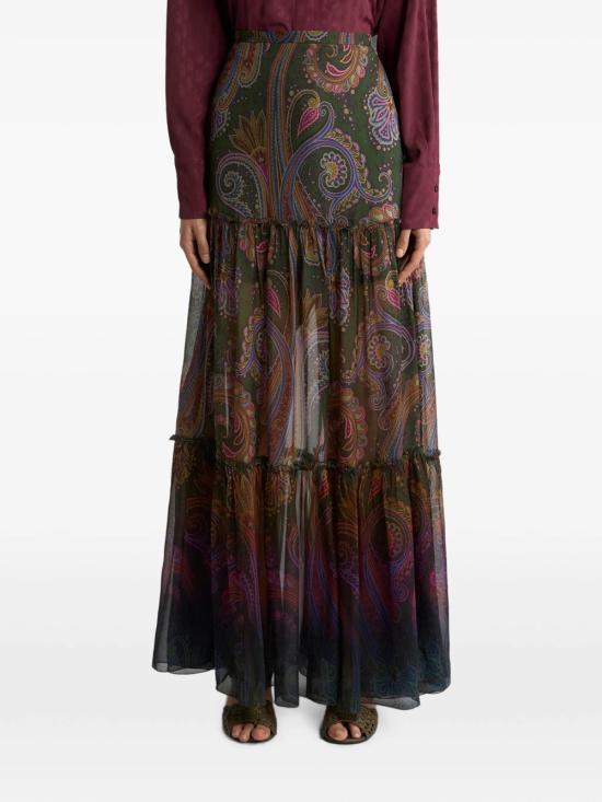 26FW 에트로 미디 스커트 WRFA0216 99SP11HX0893 Multi - ETRO