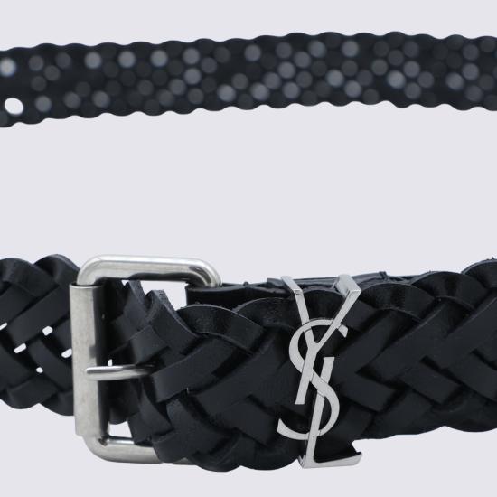 26FW 생로랑 벨트 A004RQ AAD4Z1000 Black - SAINT LAURENT