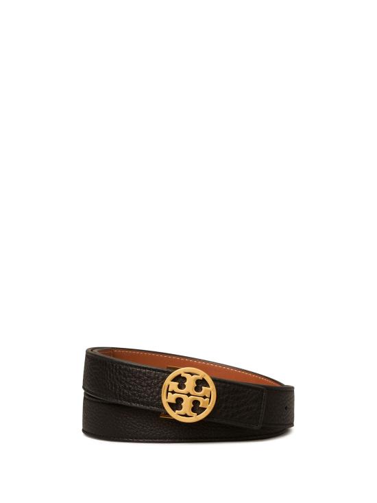 26FW 토리버치 벨트 138935 001 BLACK CLASSIC CUOIO GOLD