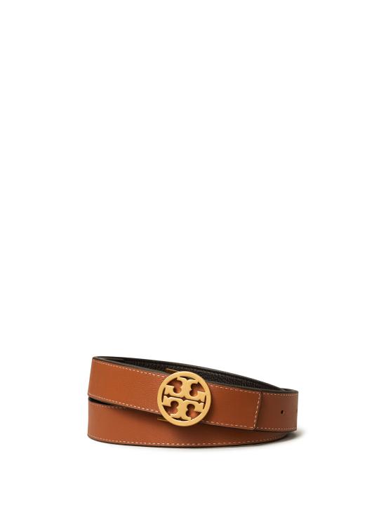 26FW 토리버치 벨트 138935 001 BLACK CLASSIC CUOIO GOLD - TORY BURCH