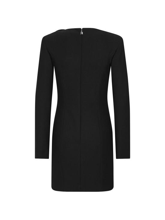 26FW 로테이트 미디 원피스 116620 100 Nero - ROTATE