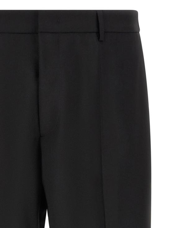 26FW 질샌더 스트레이트 팬츠 J21KA0011J41444001 Black - JIL SANDER