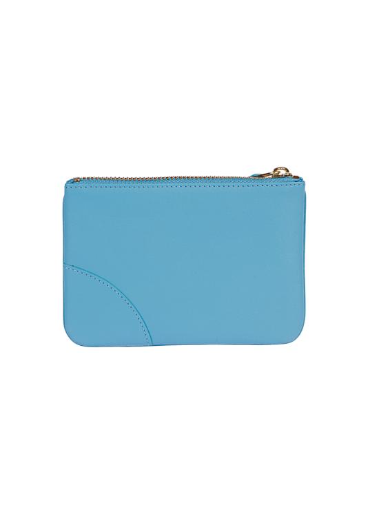 26FW 꼼데가르송 클래식 레더 라인 파우치 SA8100 BLUE - COMME DES GARCONS
