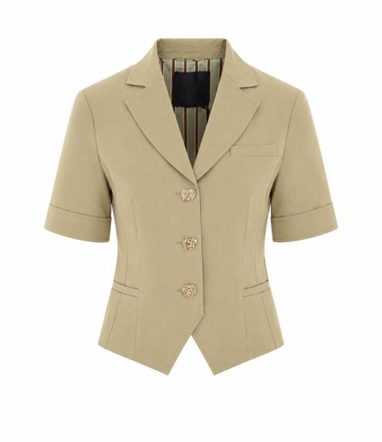 26SS 리우조 수트 자켓 CA6320T4691 P9639 Green