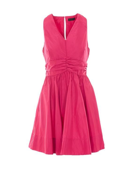 26SS 리우조 미디 원피스 CA6346T2899 X0770 Fuchsia