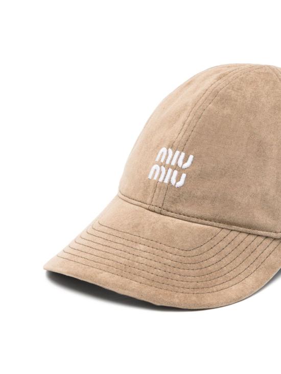 26FW 미우미우 모자 5HC369 2CUAF0844 BEIGE - MIU MIU