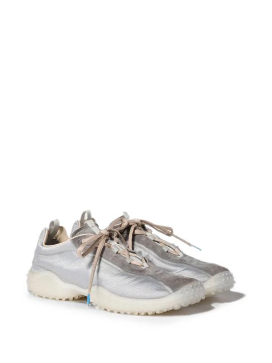 26FW 미우미우 버블 테크니컬 패브릭 및 스웨이드 스니커즈 5E806E 3M0KF0424 LIGHT BLUE - MIU MIU