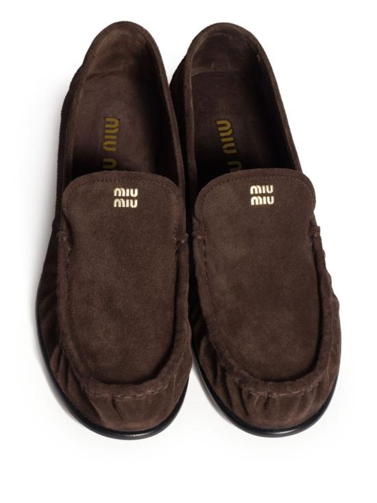 26FW 미우미우 페니 로퍼 5D499E 054F0003 BROWN - MIU MIU