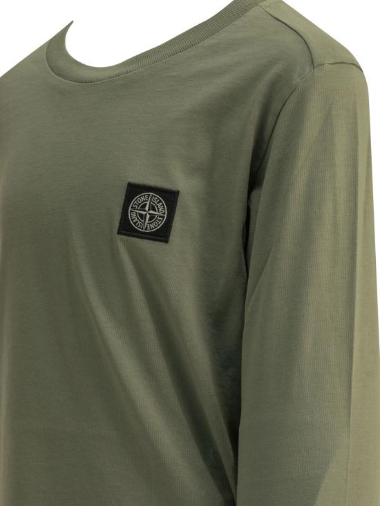26FW [키즈] 스톤 아일랜드 티셔츠 L2S162100002S0047V0068 Green - STONE ISLAND