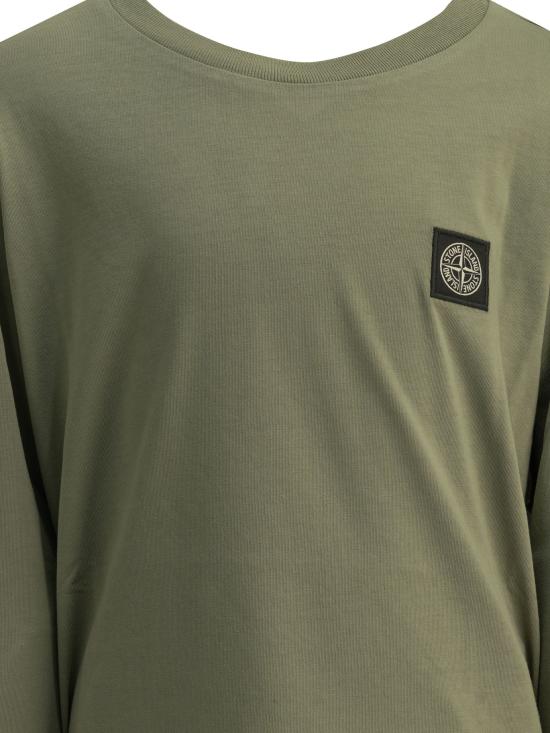 26FW [키즈] 스톤 아일랜드 티셔츠 L2S162100002S0047V0068 Green - STONE ISLAND