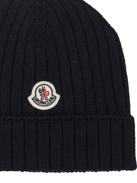 26FW [키즈] 몽클레어 모자 3B00006 M1131742 Blue - MONCLER