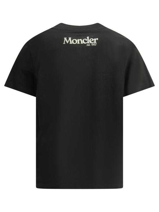 26FW [키즈] 몽클레어 티셔츠 8C00008 K89AFV999 Black - MONCLER