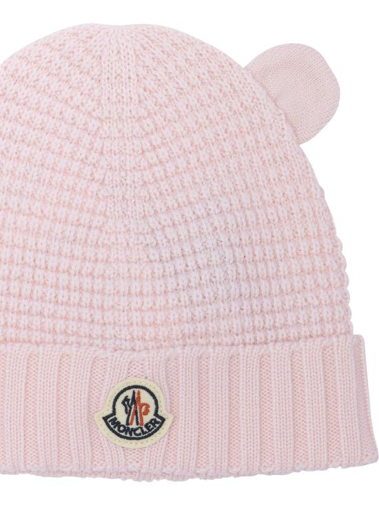 26FW [키즈] 몽클레어 모자 3B00005 M1131529 Pink - MONCLER