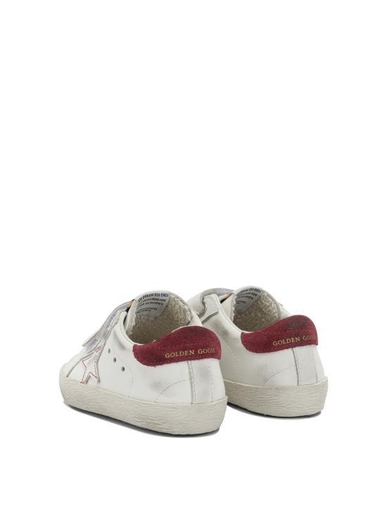 26FW [키즈] 골든구스 스니커즈 GJF00111F00866610350 Red - GOLDEN GOOSE