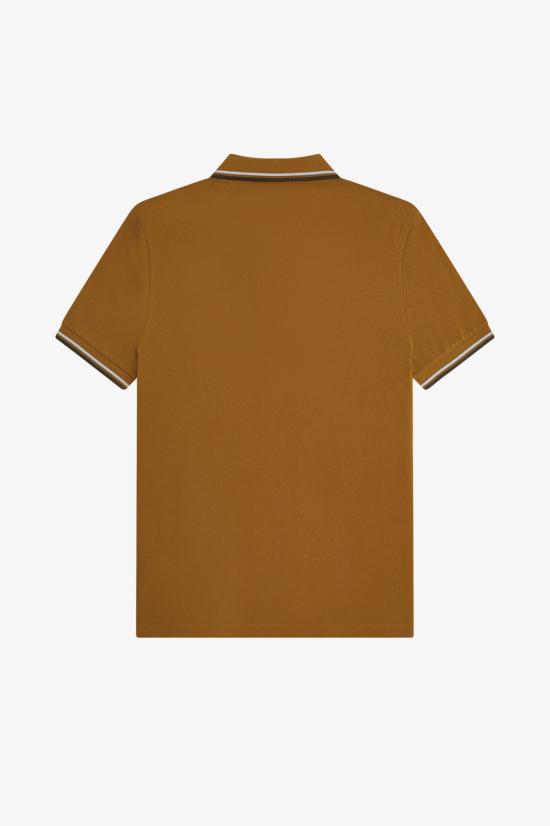 26FW 프레드페리 폴로 티셔츠 M3600 80C Dkca dskbl ngtgr - FRED PERRY