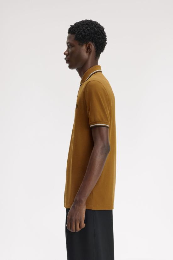 26FW 프레드페리 폴로 티셔츠 M3600 80C Dkca dskbl ngtgr - FRED PERRY