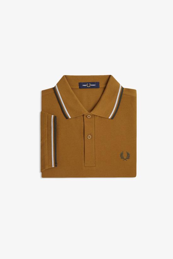 26FW 프레드페리 폴로 티셔츠 M3600 80C Dkca dskbl ngtgr - FRED PERRY