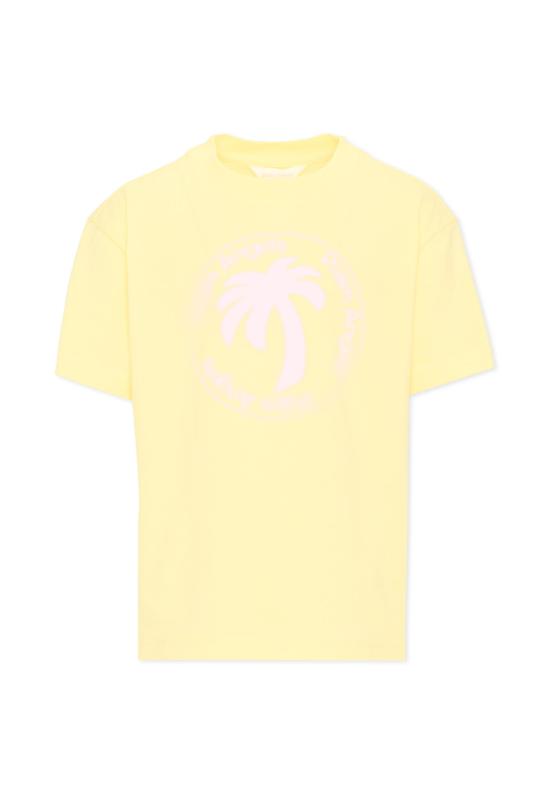 26SS [키즈] 팜앤젤스 티셔츠 PGAA002S26JER004 020 YELLOW