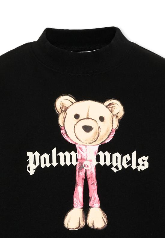 26SS [키즈] 팜앤젤스 니트/스웻셔츠 PGBA013S26FLE00A 110 BLACK - PALM ANGELS