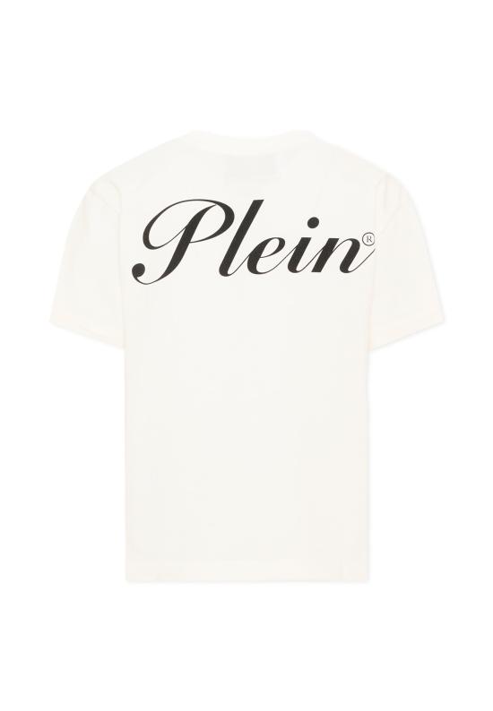 26SS [키즈] 필립 플레인 티셔츠 S6PHJBTH074 002 IVORY - PHILIPP PLEIN