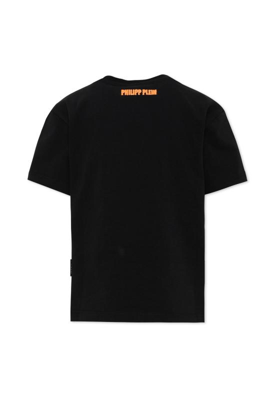 26SS [키즈] 필립 플레인 티셔츠 S6PHJBTH015 110 BLACK - PHILIPP PLEIN