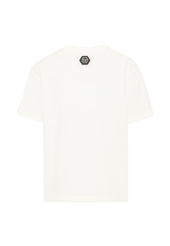 26SS [키즈] 필립 플레인 티셔츠 S6PHJBTH054 002 IVORY - PHILIPP PLEIN