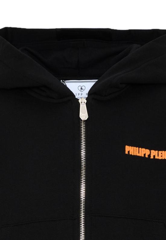 26SS [키즈] 필립 플레인 니트/스웻셔츠 S6PHJBZH014 110 BLACK - PHILIPP PLEIN