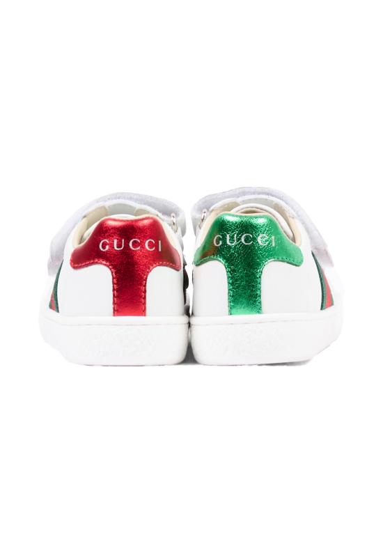 26FW [키즈] 구찌 스니커즈 455447 CPWP0 9085 WHITE - GUCCI