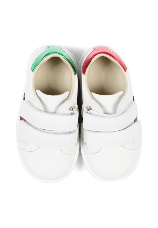 26FW [키즈] 구찌 스니커즈 455447 CPWP0 9085 WHITE - GUCCI