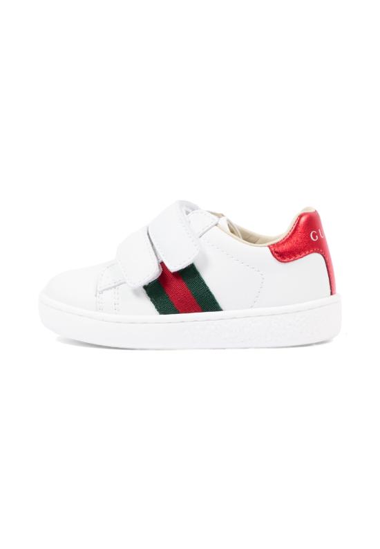 26FW [키즈] 구찌 스니커즈 455447 CPWP0 9085 WHITE - GUCCI