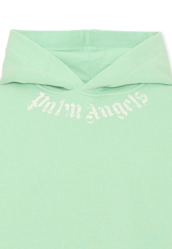 26SS [키즈] 팜앤젤스 니트/스웻셔츠 PBBB012S26FLE003 080 GREEN - PALM ANGELS