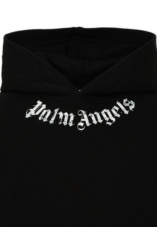 26SS [키즈] 팜앤젤스 니트/스웻셔츠 PBBB012S26FLE003 110 BLACK - PALM ANGELS