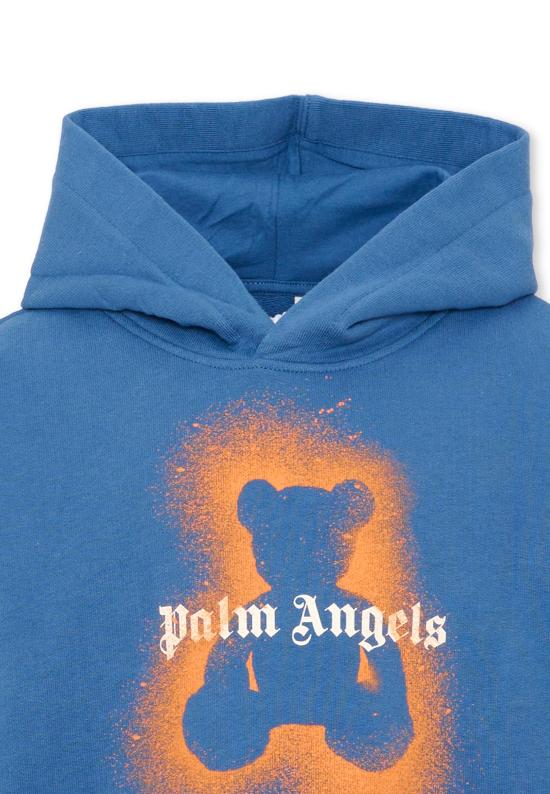 26SS [키즈] 팜앤젤스 니트/스웻셔츠 PBBB012S26FLE006 060 BLUE - PALM ANGELS