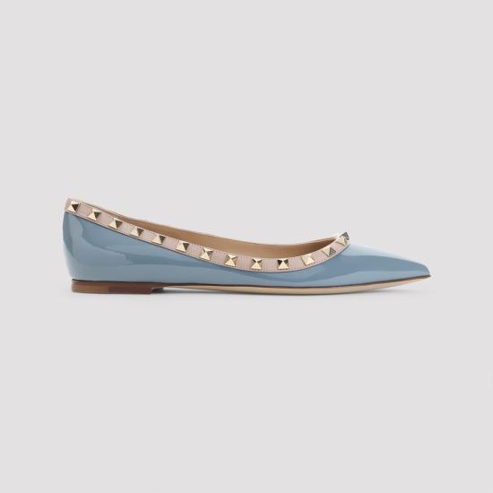 26FW 발렌티노 가라바니 플랫 슈즈 8W2S0403VNW C7U STONE GREY POUDRE - VALENTINO GARAVANI
