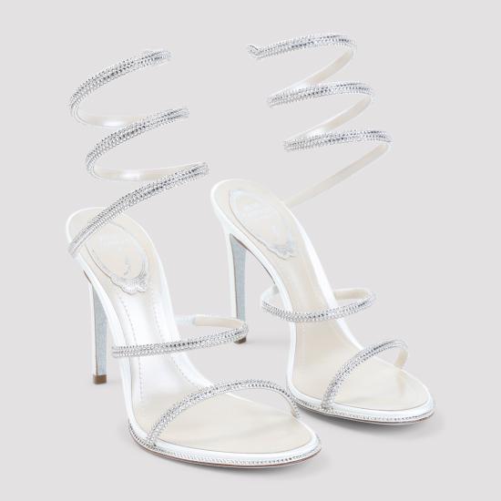 26FW 르네 카오빌라 샌들 C12538105R001Y500 IVORY SATIN - RENE CAOVILLA