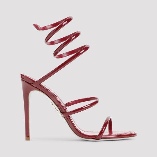 26FW 르네 카오빌라 샌들 C12351105V001X118 SCARLET PATENT - RENE CAOVILLA