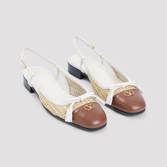 26FW 발렌티노 가라바니 플랫 슈즈 8W0S0MH0GXR BK3 NATURALE TOBACCO - VALENTINO GARAVANI