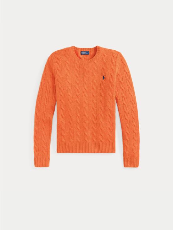 26FW 랄프 로렌 스웨터 미스토 캐시미어 아란시오 소재의 Maglia a Trecce - RALPH LAUREN