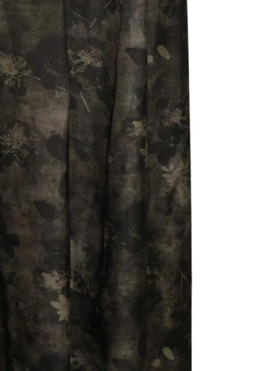 26FW 우마 왕 미디 원피스 UP5006 UW048 GREEN GREY - UMA WANG