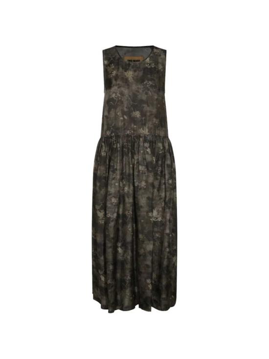 26FW 우마 왕 미디 원피스 UP5006 UW048 GREEN GREY
