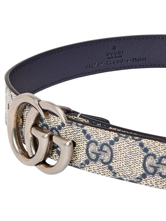 26FW [키즈] 구찌 벨트 432707 2ZG0G 099 4060 BEIGE BLUE - GUCCI