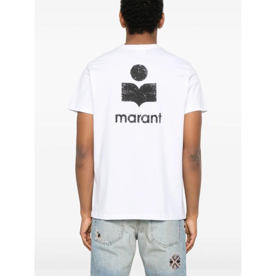 26FW 이자벨마랑 탑 B1N19H TS0047HA WHBK WHITE - ISABEL MARANT