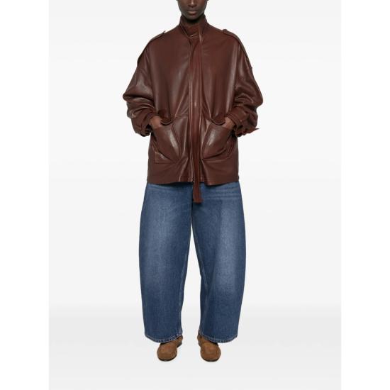 26FW 조르지오 브라토 가죽 자켓 GD27F23096MGA BRAND BROWN - GIORGIO BRATO
