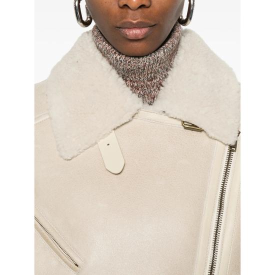 26FW 이자벨마랑 가죽 자켓 C3A03I MA0181FC 23EC NEUTRALS - ISABEL MARANT