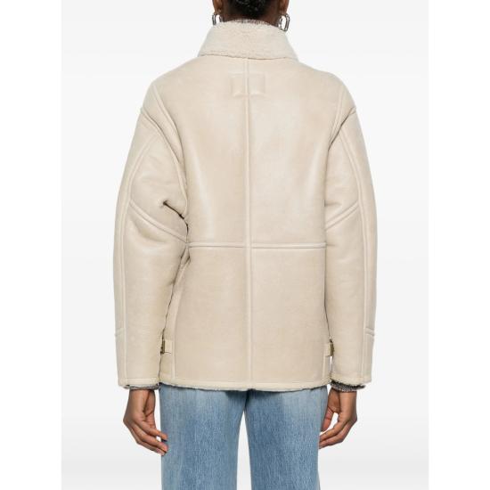 26FW 이자벨마랑 가죽 자켓 C3A03I MA0181FC 23EC NEUTRALS - ISABEL MARANT