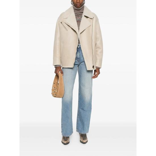 26FW 이자벨마랑 가죽 자켓 C3A03I MA0181FC 23EC NEUTRALS - ISABEL MARANT