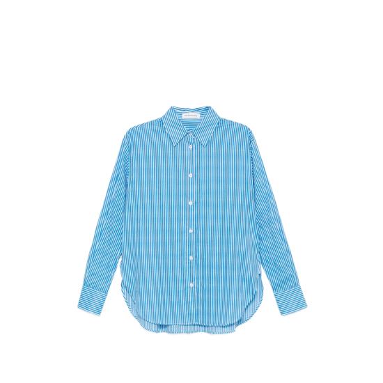 26FW 더프랭키샵 셔츠 PERI COTTON BLUE BLUE WHITE