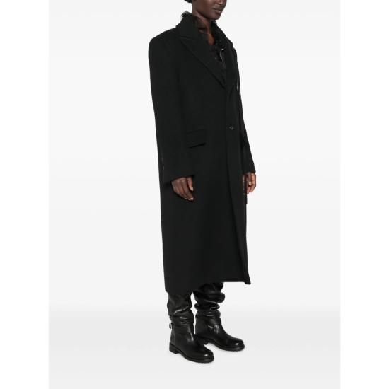 26FW 앤 드뮐미스터 코트 B0014262 FA510 099 BLACK - ANN DEMEULEMEESTER